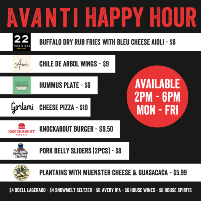 Avanti's - Is there a better way to celebrate Football day than